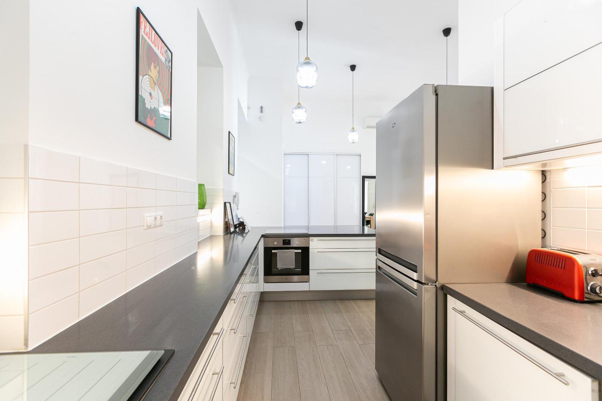 Apartment Bakats Ter With Balcony Overlooking Church Square Budapest